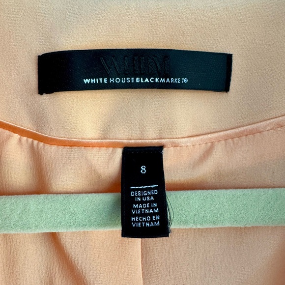 New White House Black Market Tailored Stretch Work Blazer Career Wear Peach 8 - Picture 4 of 7